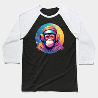 Cosmic Monkey Baseball T-Shirt